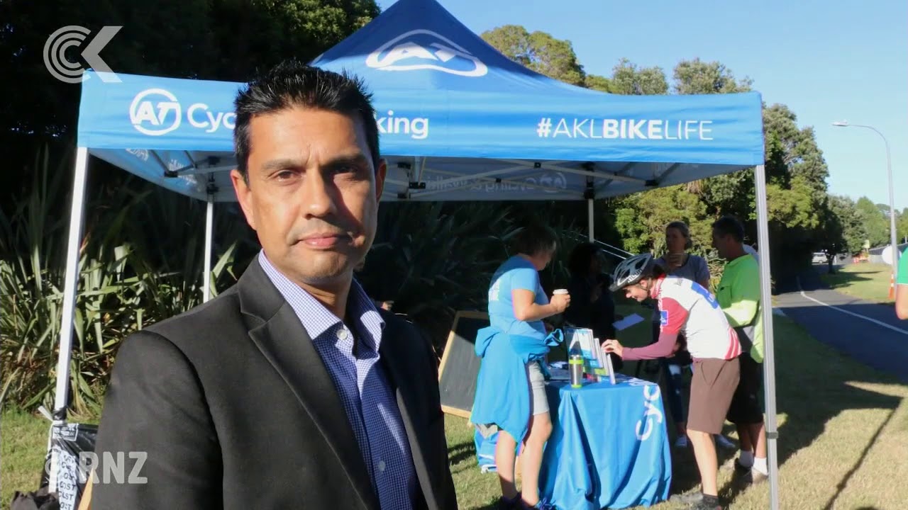 newspaper mockup AT signals codesign of controversial northwestern cycleway