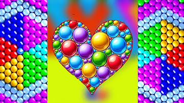 BUBBLE SHOOTER NEW GAMEPLAY LEVEL 476 TO 481 😳 / BUBBLE SHOOTER ANDROID GAMEPLAY #62