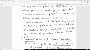 steam turbines ME module -3 class- 3