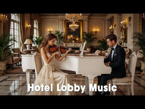 Sophisticated Jazz in a Luxury Hotel Lobby ✨ A Serene Setting for Reflection and Social Engagement