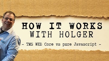 TMS WEB Core vs pure Javascript