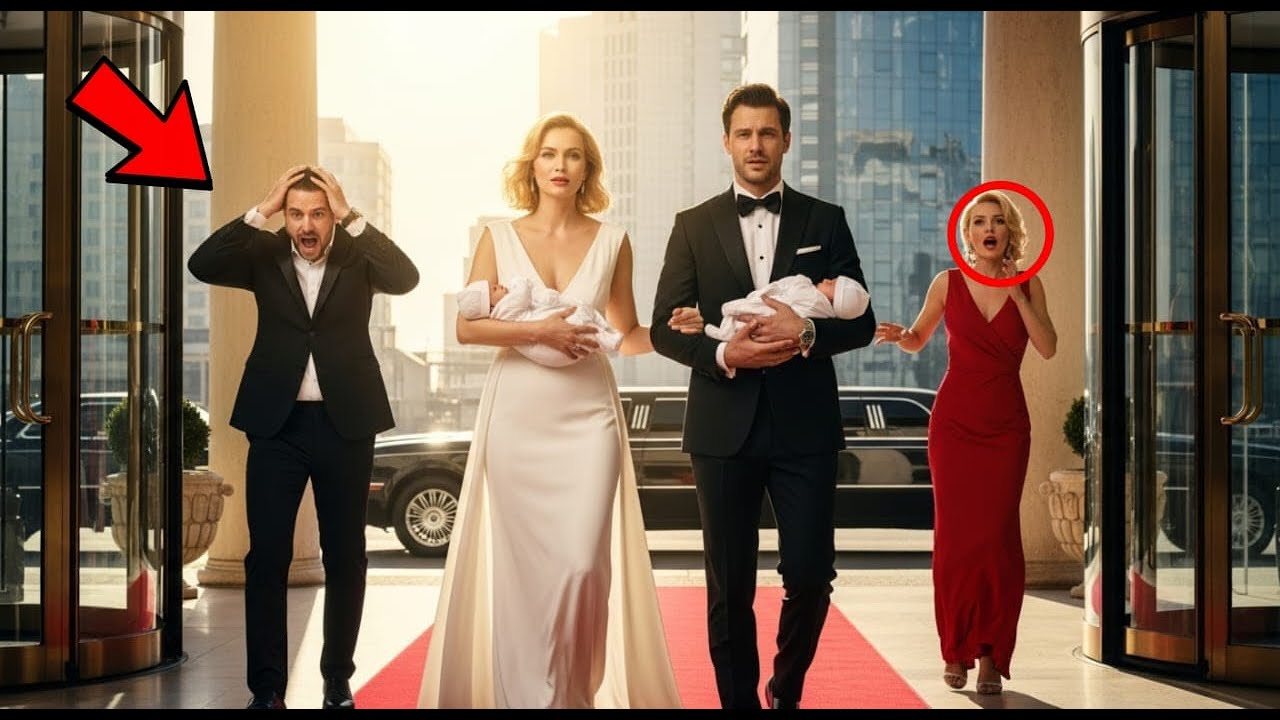 In tears she signed the divorce-he wed a model; she returns as  billionaire's wife with heir triplets - YouTube