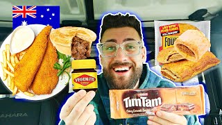 Trying Australian Food for the First Time Ever!