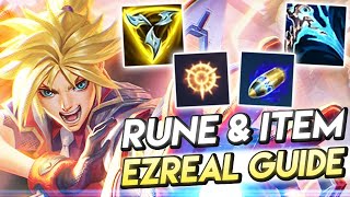 ACE Ezreal's Rune & Item Guide