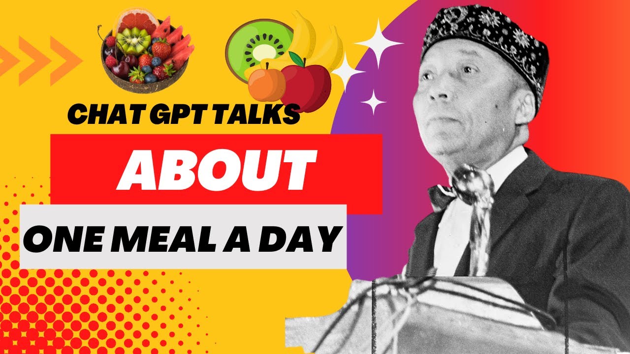 Chat GPT Talks About The Benefits Of Elijah Muhammad ONE MEAL A DAY