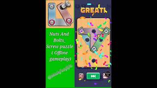 Nuts and Bolts level 23 🎮🌀🎮 Screw puzzle | walkthrough, Android,Ios offline gameplay| @MahfuzFIFA screenshot 2