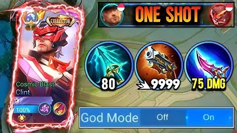 CLINT NEW ABNORMAL DAMAGE!🔥 (must try) CLINT BEST 1 HIT BUILD 2025!!!