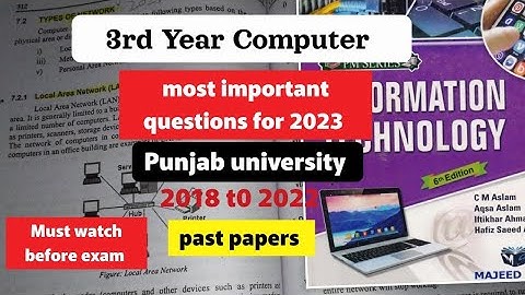 3rd year computer most important questions for 2023||ba/bsc part 1 computer most important questions