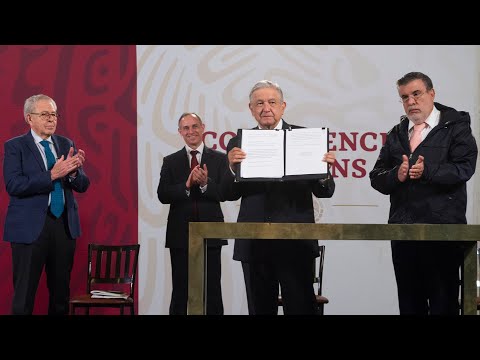 Solicitud para consulta sobre juicio a expresidentes. Conferencia presidente AMLO