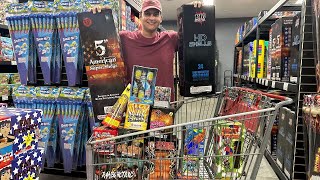 Buying CHEAP FIREWORKS!! (Little J's Fireworks)