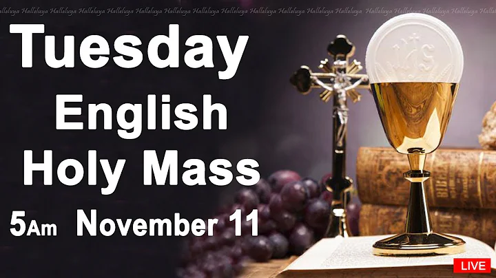 Catholic Mass Today I Daily Holy Mass I Tuesday November 11 2025 I English Holy Mass I 5.00 AM