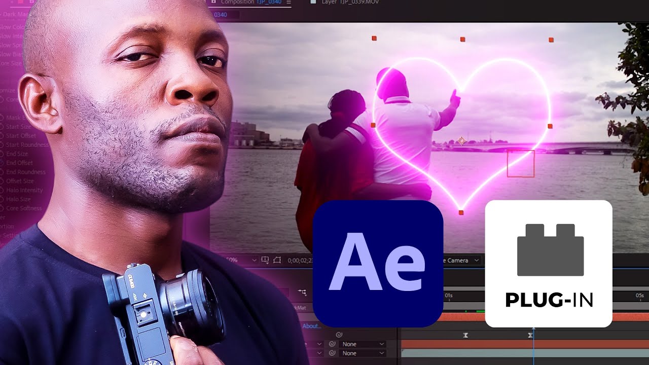 After Effects Tutorial plugin Saber vfx by TJP FX SCHOOL - YouTube