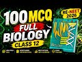 🔥 Complete Class 12 Biology MCQs | One Shot Revision for Re-NEET 2026 | 1000+ Questions