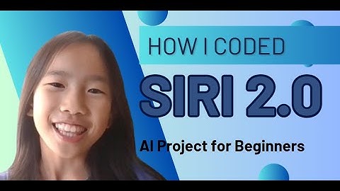 How I Coded Siri 2.0 With Python