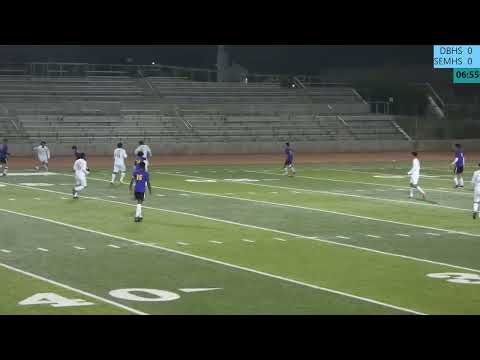 DBHS Boys Soccer 12/03/2021 vs South El Monte High School (El Monte)