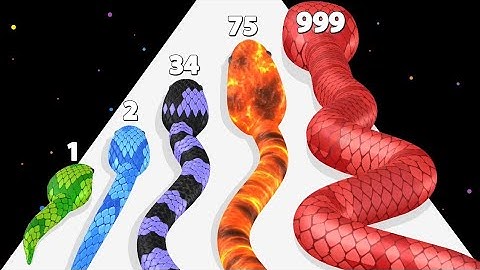 New Android Snake run race games maxalls level videos🐍||snake run race 3d GZK46M #GAMES #GGamer