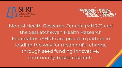 MHRC and SHRF (Saskatchewan Health Research Foundation) Partnership Celebration