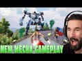 New best mecha gameplay with squads   pubg mobile
