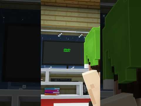 Dvd Logo (MINEGREEN Dream On) - Minecraft #shorts