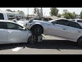 San Diego: Crazy Pursuit &amp; Crash of Stolen Vehicles 05062022