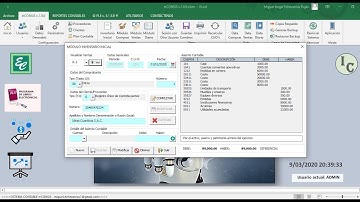 Sistema Contable "e!CONSIS" - Asiento de Apertura (Modulo Inventario Inicial)