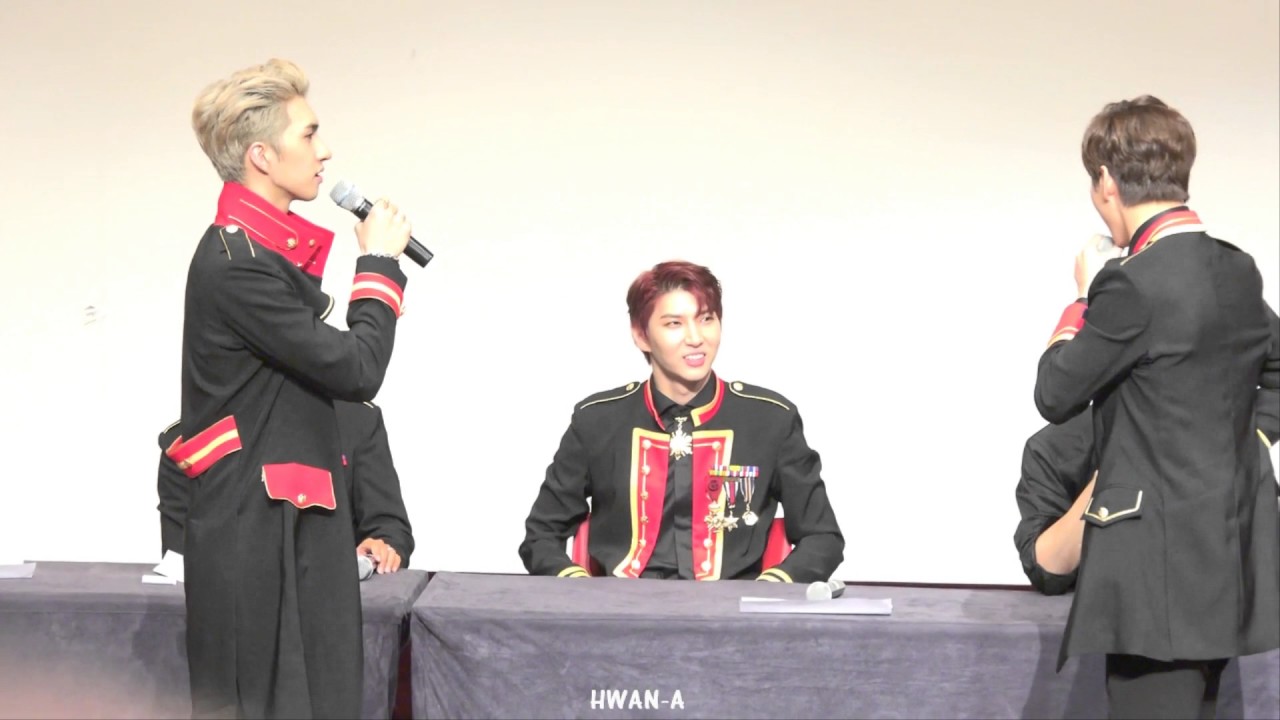 161105 인천팬사인회- 재환이와 홍빈이의 칭찬 당연하지!