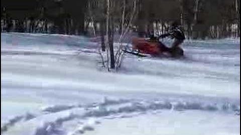 Polaris 700 XC Edge X with MBRP Racing Can