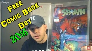 FREE COMIC BOOK DAY 2016 Giveaway: signed Spawn #1 by Todd McFarlane #FCBD2016