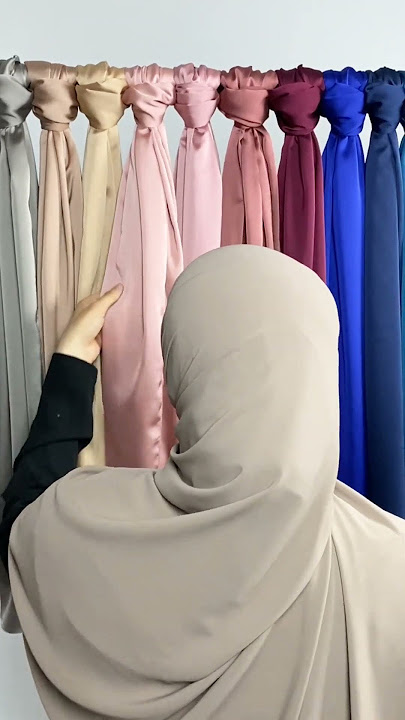 Ukht London - New Satin Chiffon Hijabs - Muslimah Fashion Shop