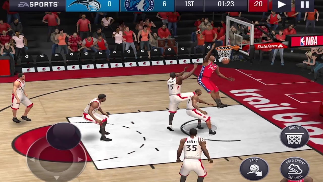 NBA LIVE Mobile Basketball Android Gameplay