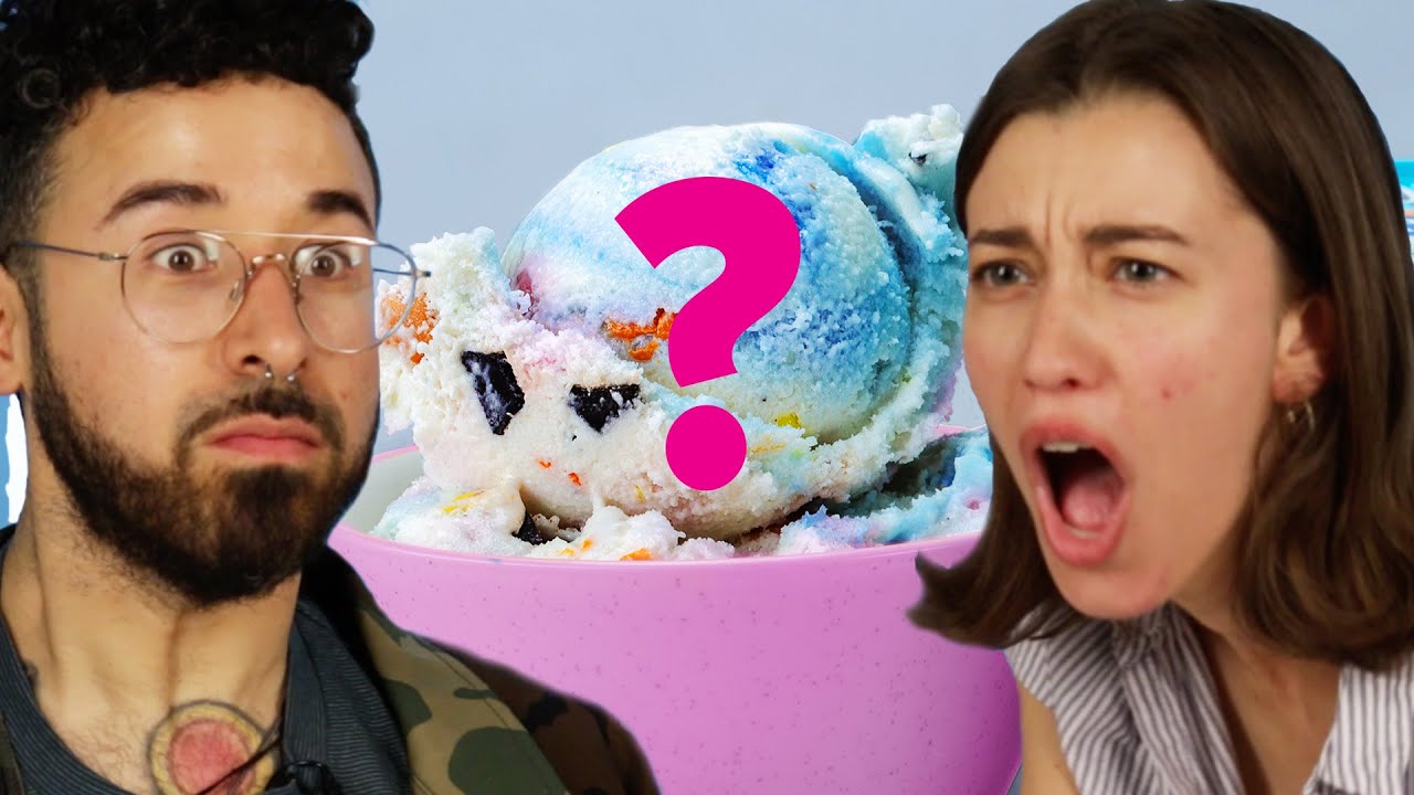 Can These People Guess The Tasty Ice Cream Flavors? - YouTube