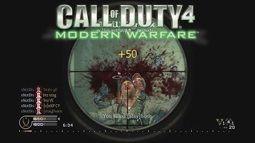 COD 4 SNIPING IN 2025!