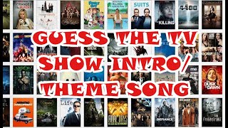 Guess the TV show intro/theme song XXL Musicquiz