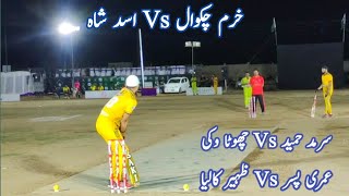 Khurram chakwal Vs asad Shah Chota Vicky Vs Sarmad Hameed Umri pacer Vs Zaheer Kalia | Tape ball