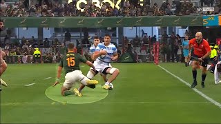 The Worst Tackle You Will Ever See South Africa Vs Argentina 2022