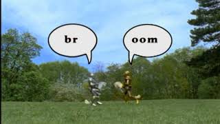 Between The Lions Gawains Word - Broom