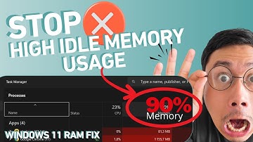 Windows 11 RAM FIX — Stop High Idle Memory Usage (4GB+)