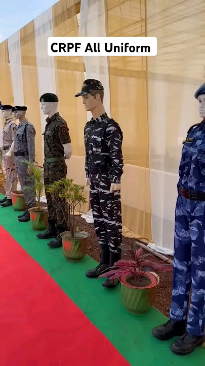 CRPF All Uniform  || By the FojFit #crpf  #crpfstatus  #hcm  #capfhcm
