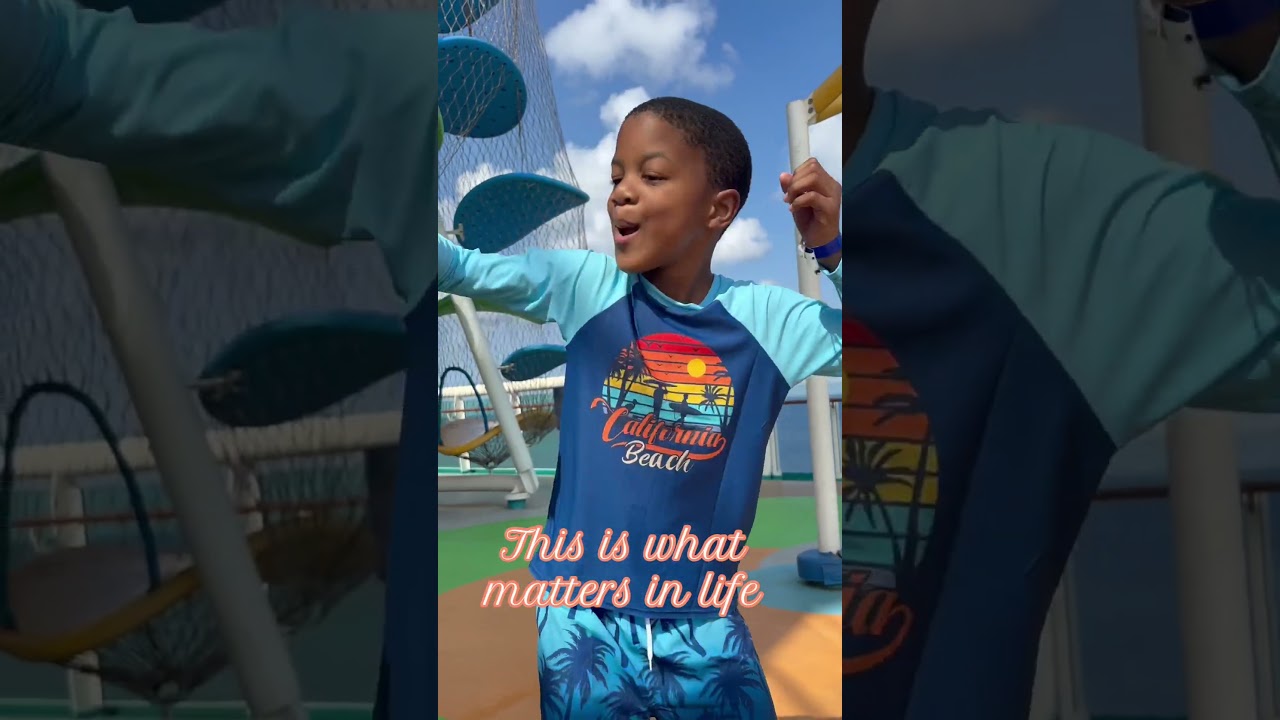 Kids need vacations too!  Cruises make the perfect vacation.  #royalcaribbean  #vacation #cruise