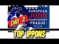 European Judo Championships 2020 Prague - TOP IPPONS [DAY 2]