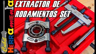 EXTRACCION DE RODAMIENTOS FACIL CON GUILLOTINA SET FORZA 8292