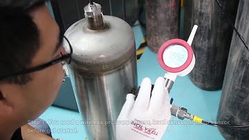 How wireless sensor with Holykell cloud platform works?