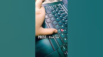 How to Turn on Laptop Keyboard Backlight 💡⌨️ #shorts