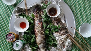 Đẳng cấp cá lóc nướng bẹ chuối bao ngon | Hương Quê TV