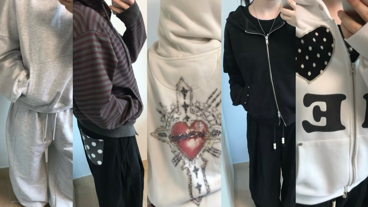 탐나는 후드집업 추천 • ! 후드티 추천 옷하울 블랙업 스컬프터 더콜디스트모먼트 가을옷