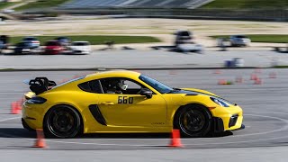 Autocross Test - Porsche 718 Cayman GT4 RS