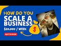 Discover the strategies of a successful serial entrepreneur to make 20k a week