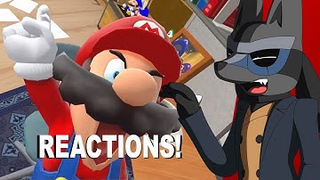 Vtuber Reactions - SMG4 Crew - Mario Reacts To SMG4