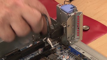 Lenovo ThinkSystem SR550 installing a serial port module