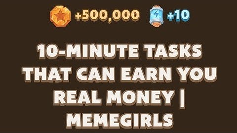 10-MINUTE TASKS THAT CAN EARN YOU REAL MONEY | MEMEGIRLS | MEMEFI Youtube Video Code
